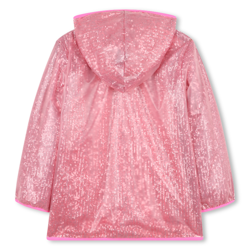 Sheer oilskin embellished with sequins BILLIEBLUSH 
                    GIRL