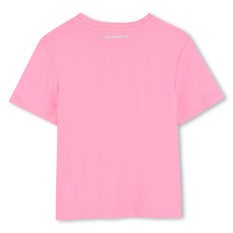 Short-Sleeved T-Shirt KARL LAGERFELD KIDS 
                        GIRL