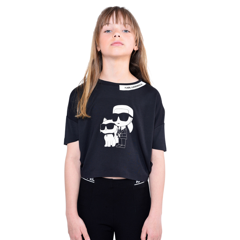 KARL LAGERFELD KIDS Short sleeved T shirt