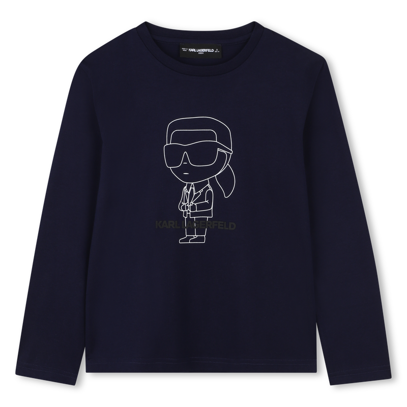 Long Sleeve T-Shirt KARL LAGERFELD KIDS 
                        BOY