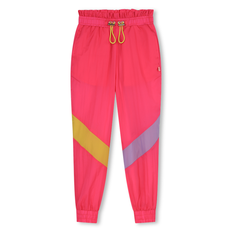Logo sweatpants with stripes BILLIEBLUSH 
                    GIRL
