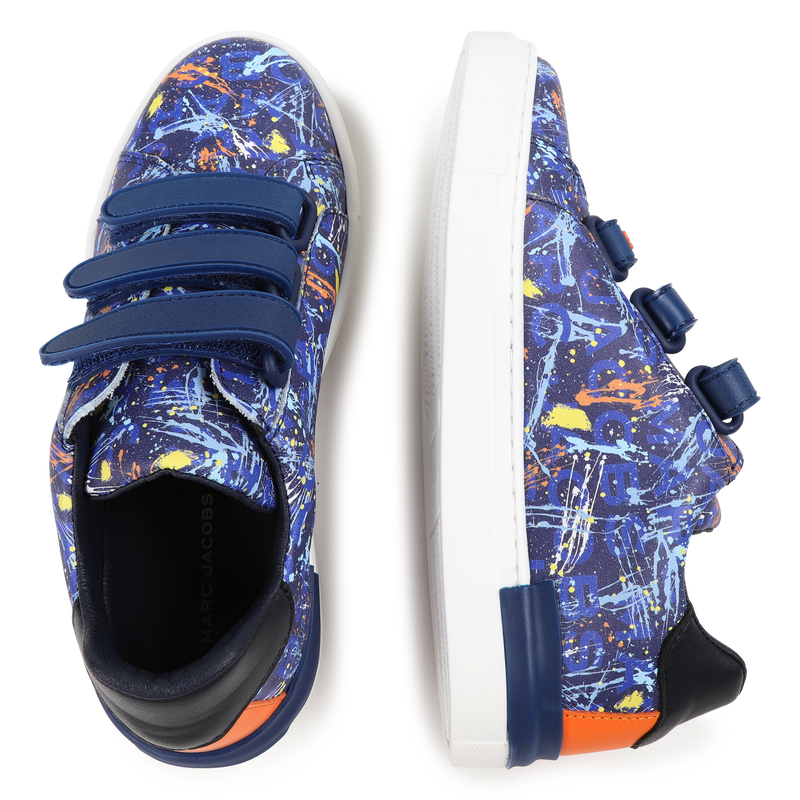 Leather velcro sneakers MARC JACOBS 
                    BOY