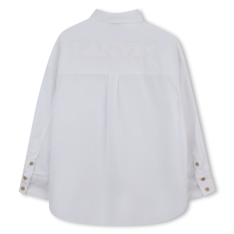 Embroidered printed shirt with che logo LANVIN 
                    BOY
