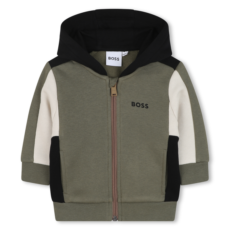 Hooded cardigan BOSS 
                        BOY