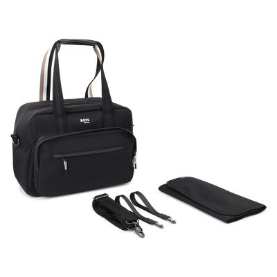 Diaper bag with tricolor laces BOSS UNISEX