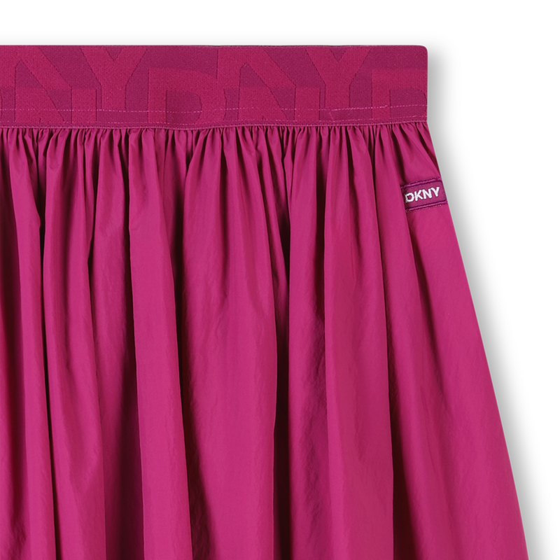 Elasticated-waist midi skirt DKNY 
                    GIRL