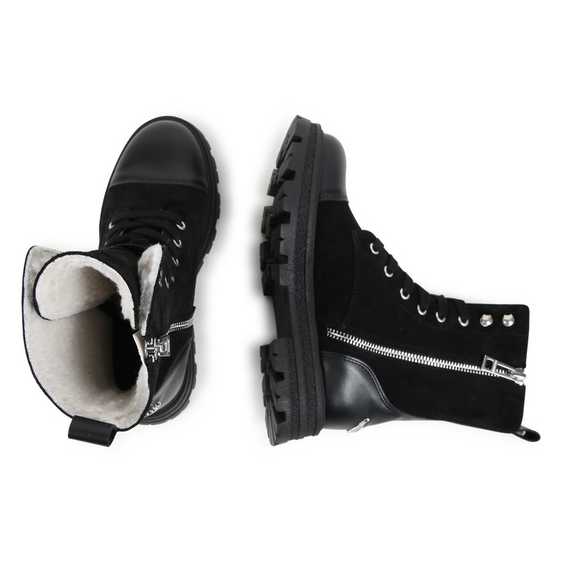 Lace-up leather boots ZADIG & VOLTAIRE 
                        GIRL