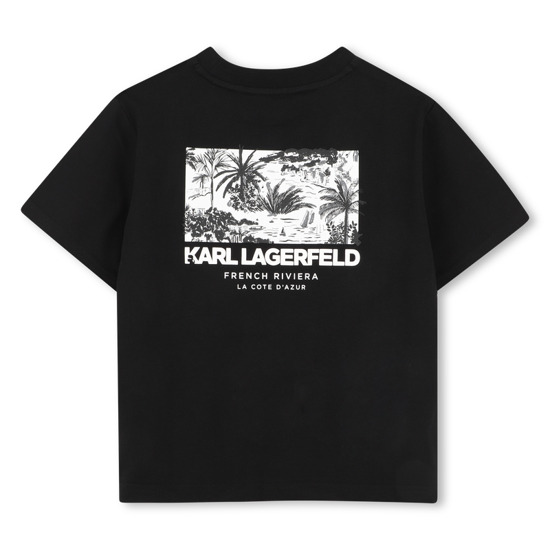 Short-Sleeved T-Shirt KARL LAGERFELD KIDS 
                        BOY