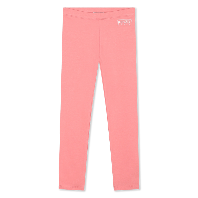 Plain Logo Leggings KENZO KIDS 
                    GIRL