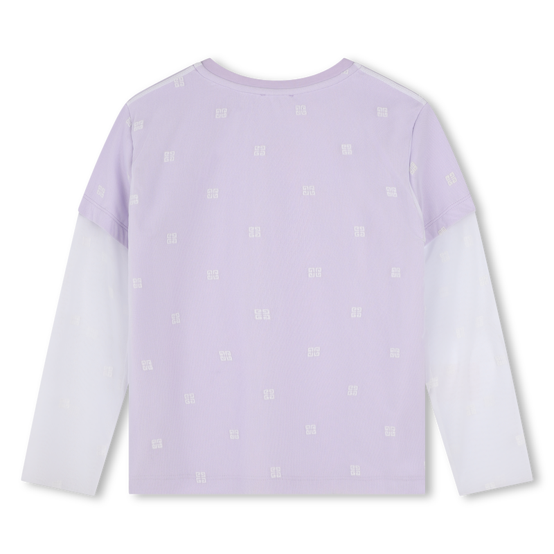 Layered Long-Sleeved T-Shirt GIVENCHY 
                    GIRL