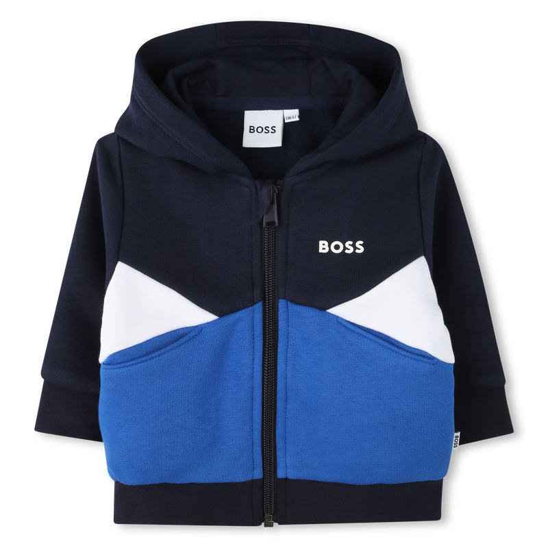 HOODED CARDIGAN BOSS 
                        BOY