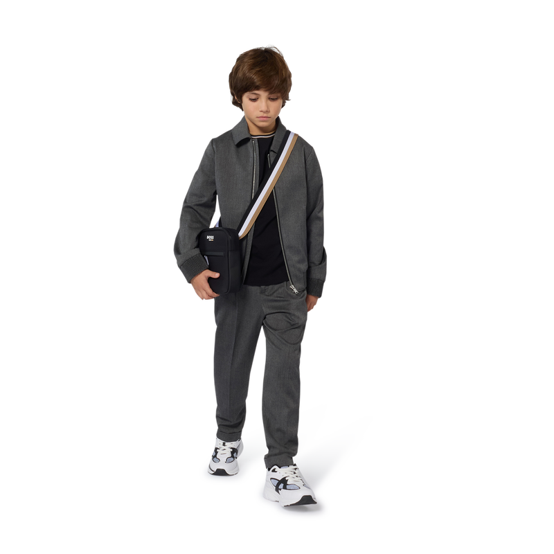 Coated textile messenger bag BOSS 
                    BOY