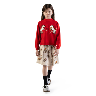 Pleated Skirt KENZO KIDS GIRL