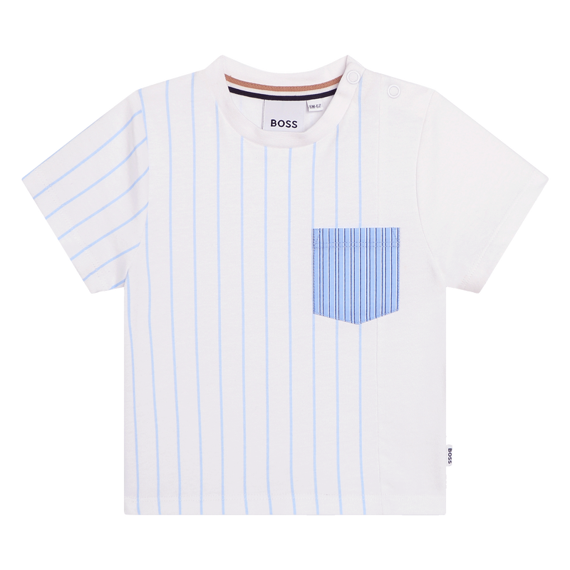 Short-sleeved cotton T-shirt BOSS 
                    BOY