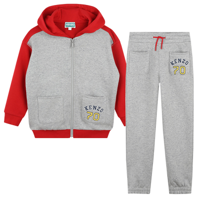 Cardigan & Trousers Set KENZO KIDS BOY