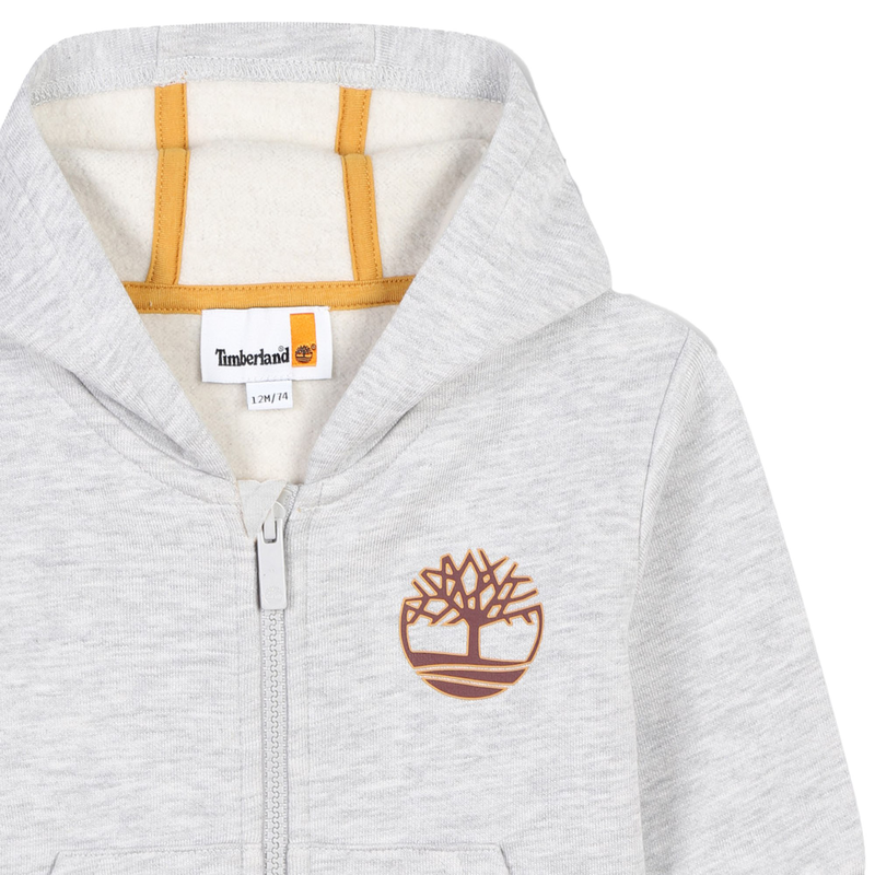 Zip-Up Hooded Sweatshirt TIMBERLAND 
                        BOY