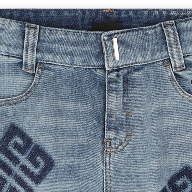 Printed fitted jeans GIVENCHY 
                    BOY