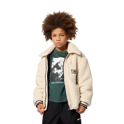 Short sleeve t-shirt KARL LAGERFELD KIDS BOY
