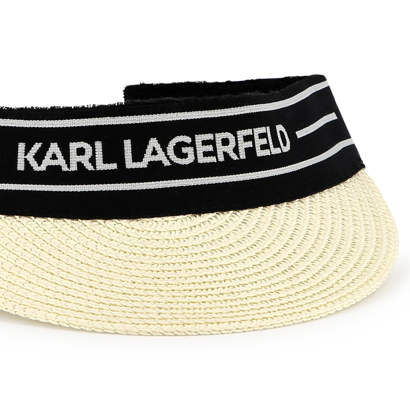 Elasticated visor KARL LAGERFELD KIDS 
                        GIRL