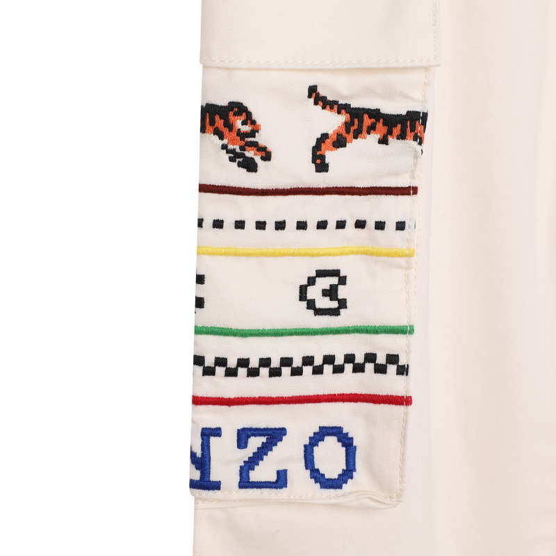 Cotton trousers KENZO KIDS 
                    BOY