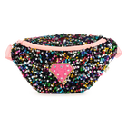 Velvet-based fanny pack BILLIEBLUSH 
                    GIRL