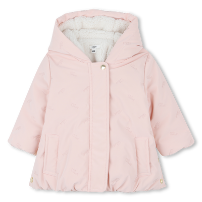 Hooded down jacket CHLOE GIRL