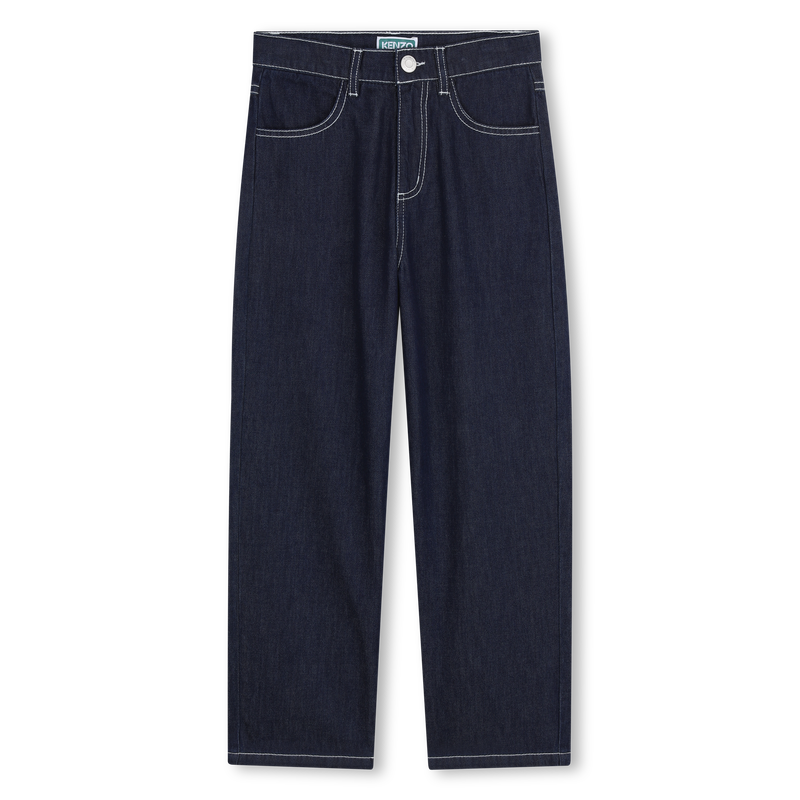 Straight Cut Jeans KENZO KIDS 
                        BOY