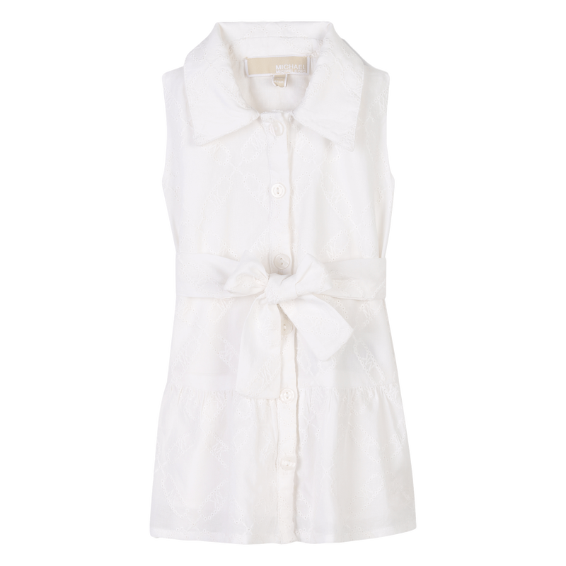 Formal cotton dress MICHAEL KORS 
                        GIRL