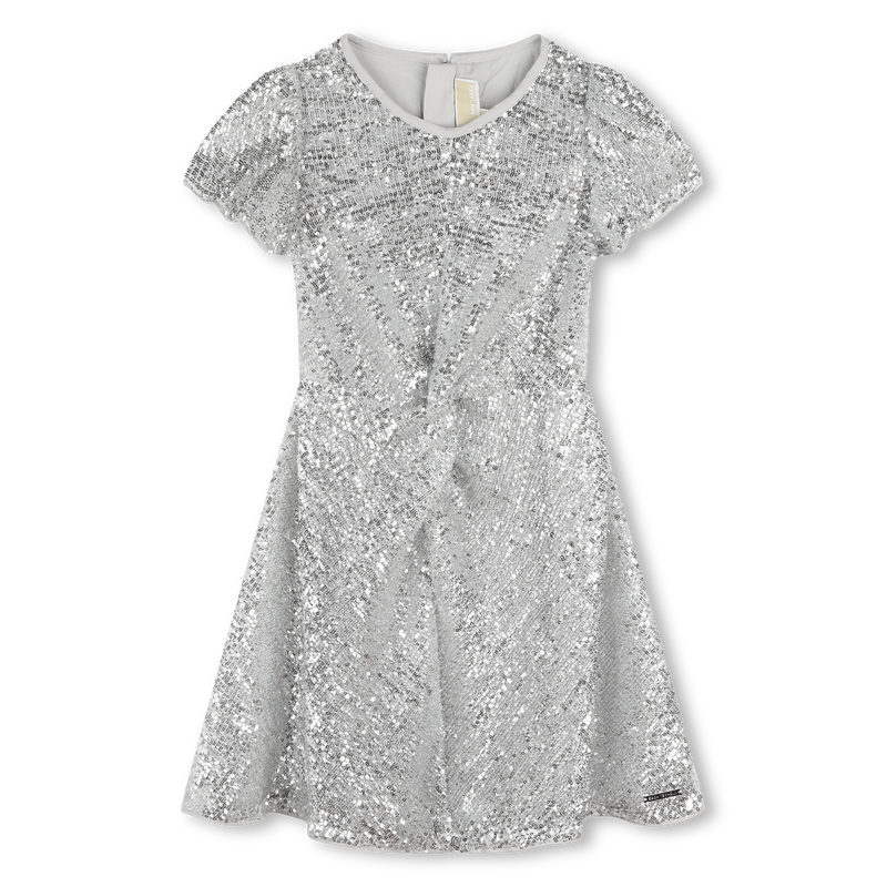 Sequin Zip-Up Dress MICHAEL KORS 
                        GIRL