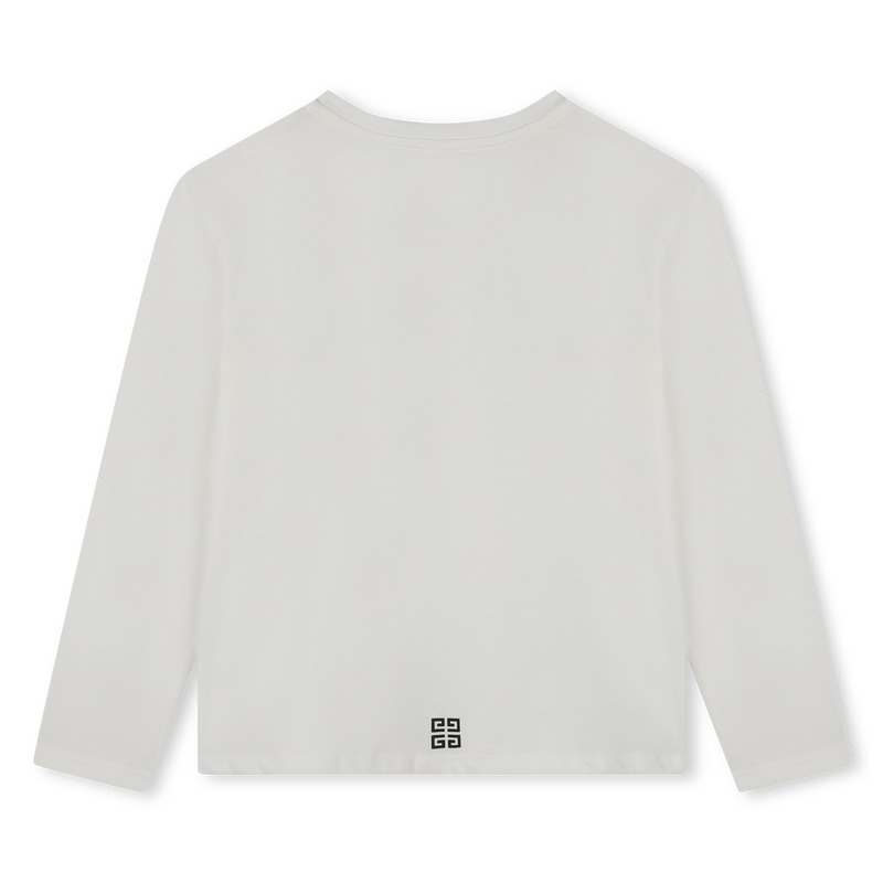 New Givenchy Long Sleeve Logo T Shirt Size 12 Kids | eBay