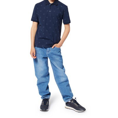 Wide-leg 5-pocket cotton jeans BOSS BOY