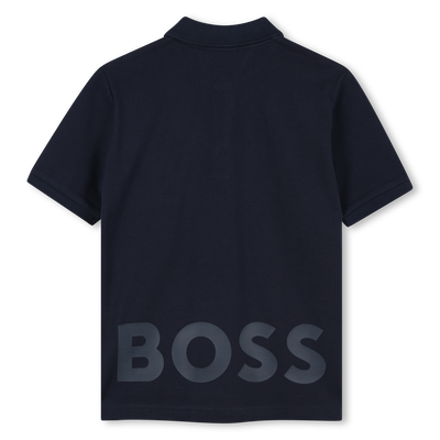 Cotton Logo Polo BOSS BOY