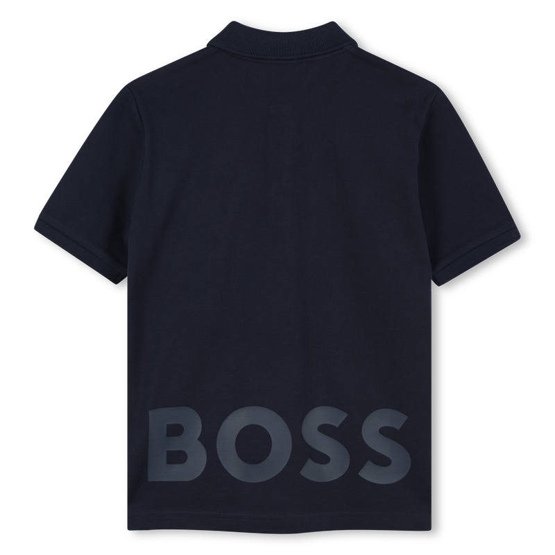 Cotton Logo Polo BOSS 
                        BOY