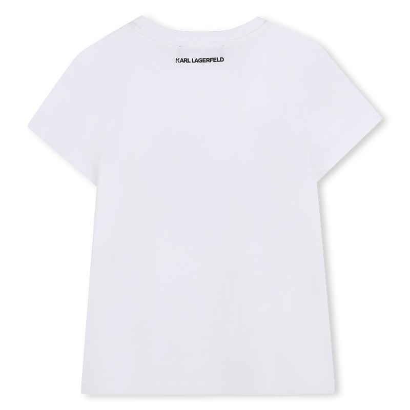 Short-Sleeved T-Shirt KARL LAGERFELD KIDS 
                        GIRL