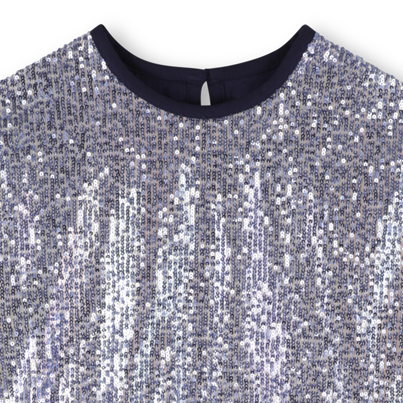 Bi-material dress BILLIEBLUSH 
                        GIRL