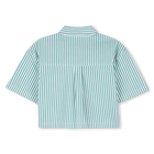 Striped Short-Sleeved Shirt MICHAEL KORS 
                    GIRL