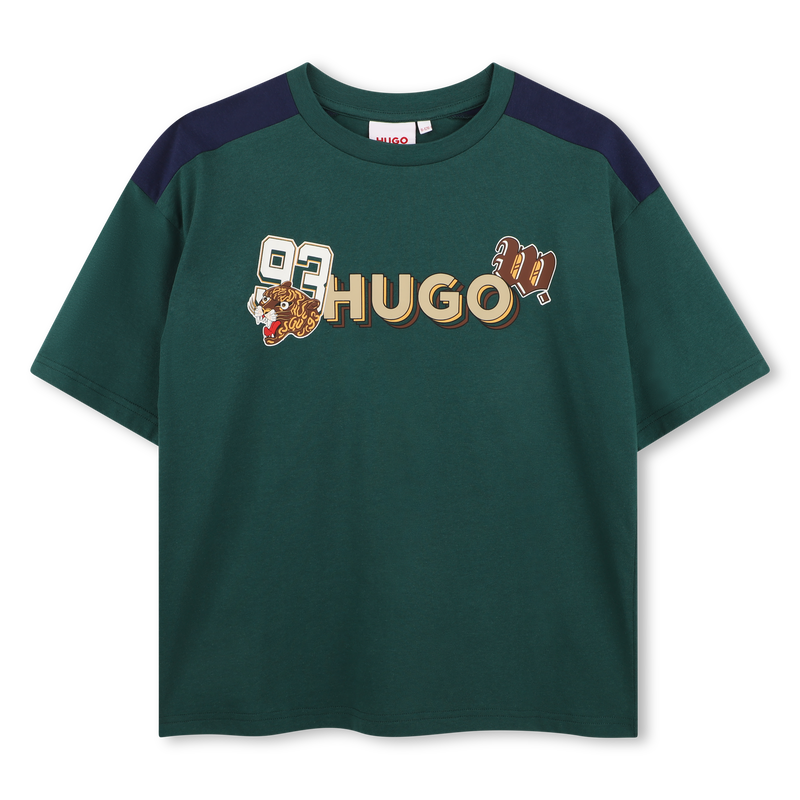 SHORT SLEEVES TEE-SHIRT HUGO 
                        BOY