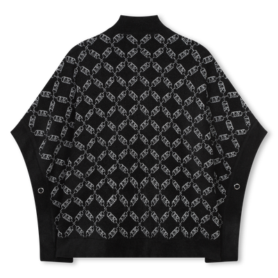 Zip-Up Knit Cape MICHAEL KORS GIRL