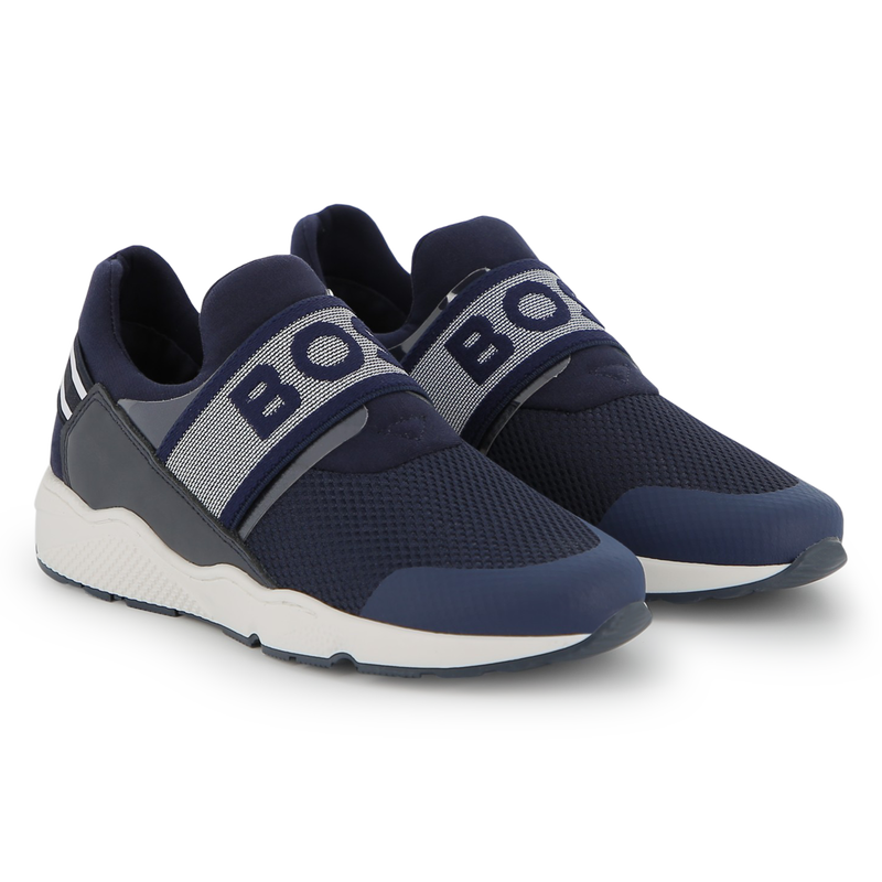 Cowhide Leather Sneakers BOSS 
                        BOY