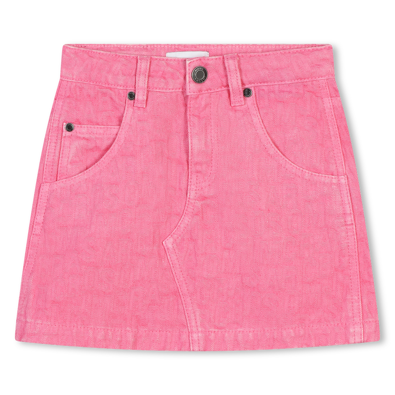 Cotton Jacquard Skirt MARC JACOBS 
                    GIRL