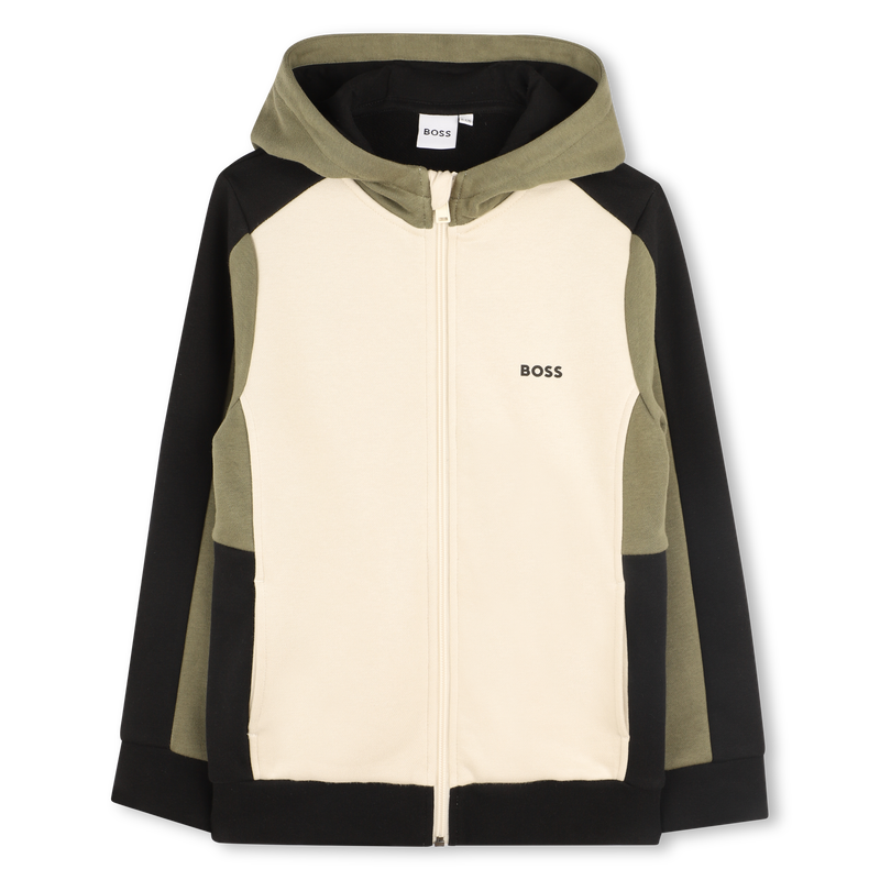 Hooded cardigan BOSS 
                    BOY