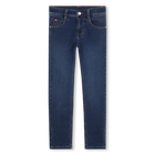 Slim Fit Jeans, DOUBLE STONE + BRUSH, hi-res