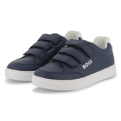 Cowhide leather sneakers BOSS BOY