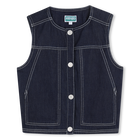 Denim Vest KENZO KIDS 
                    GIRL