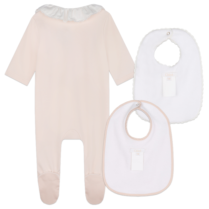 Pajamas & Bib Set CHLOE 
                    GIRL