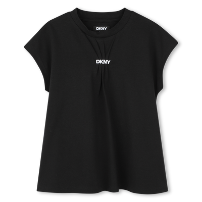 Loose-cut cotton T-shirt DKNY GIRL