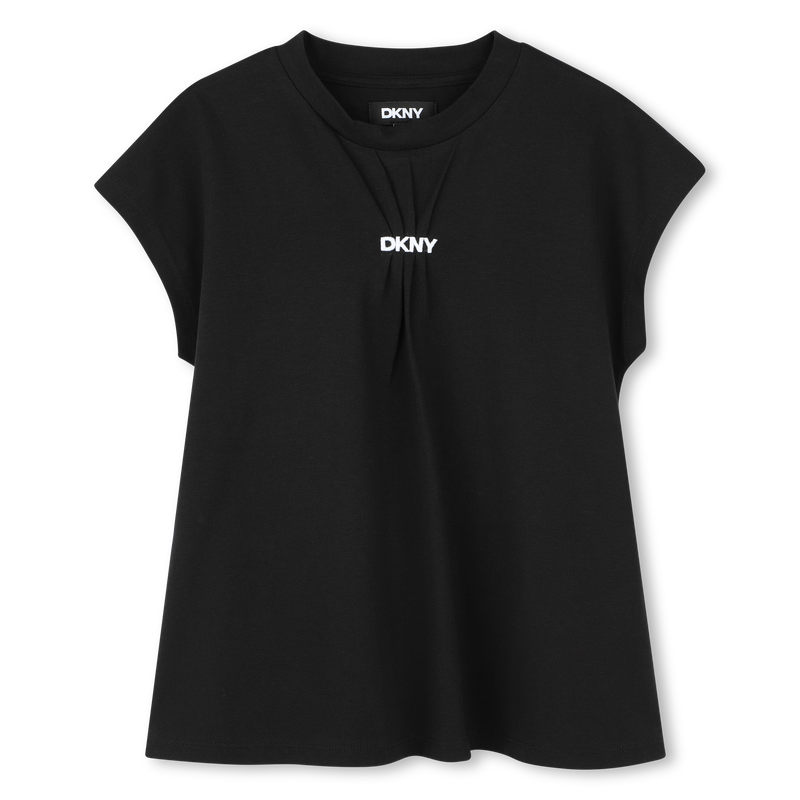 Loose-cut cotton T-shirt DKNY 
                    GIRL