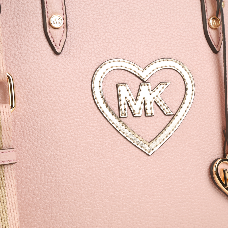 MICHAEL KORS Grained coated canvas tote bag