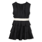 Pleated Short-Sleeved Dress KARL LAGERFELD KIDS 
                    GIRL