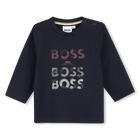 Long sleeve t-shirt, NAVY, hi-res